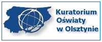 Logo oraz napis: kuratorium oświaty w olsztynie